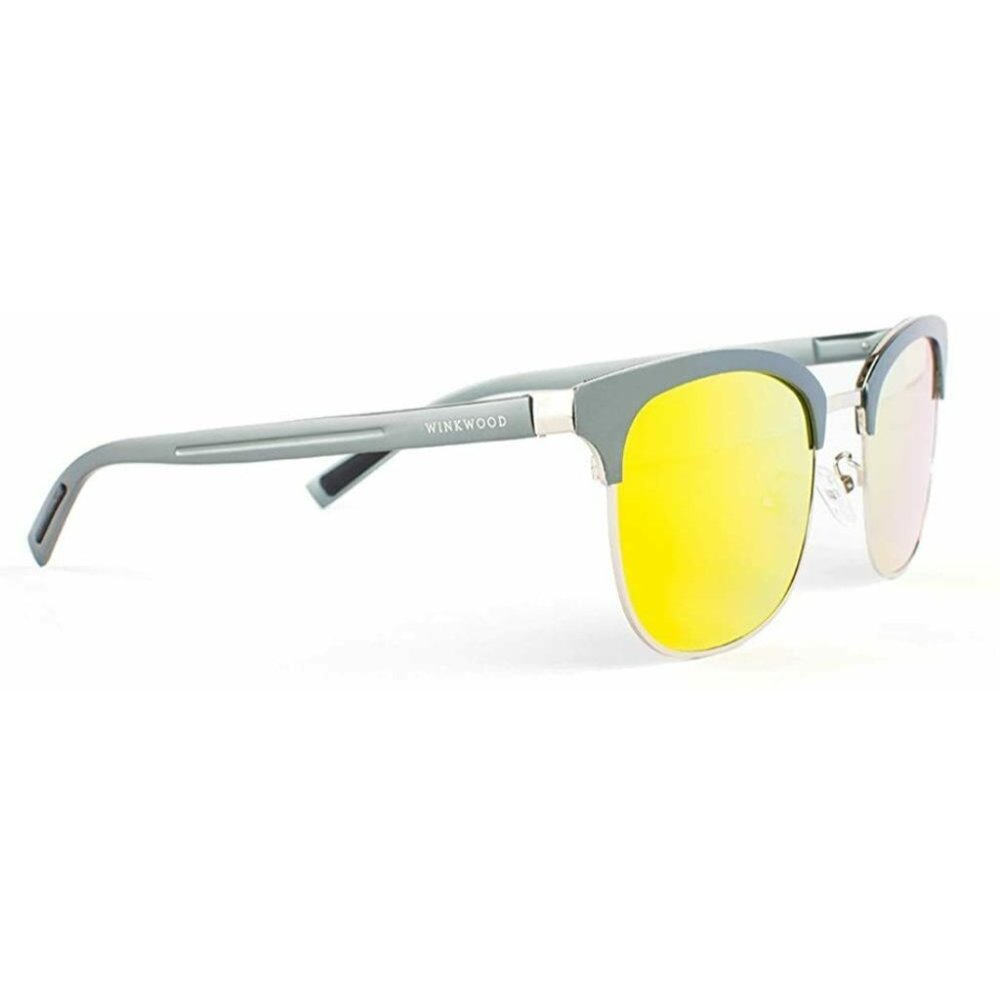 Grey Aluminum Square Sunglasses - - Picture 2 of 4